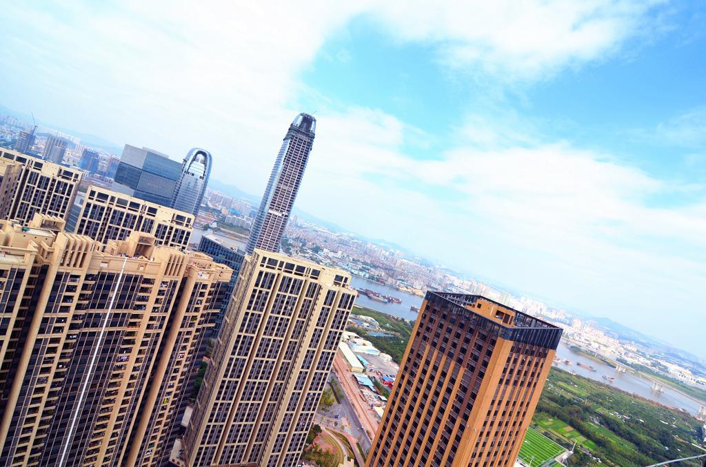 Guangzhou Hua Ji Apartment Pazhou Expo Branch Exterior foto