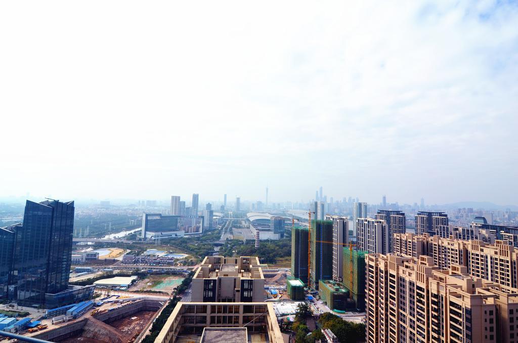 Guangzhou Hua Ji Apartment Pazhou Expo Branch Exterior foto