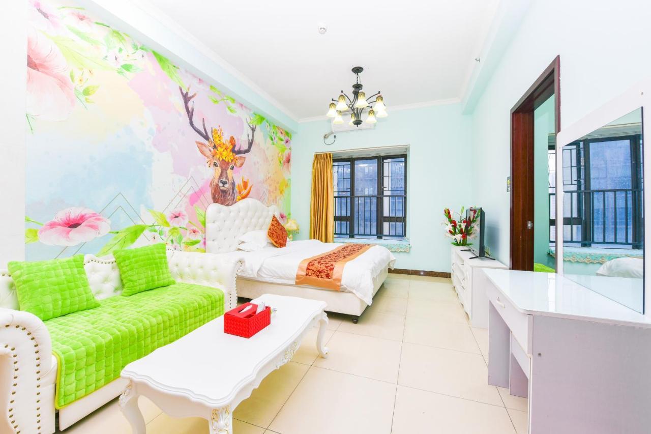 Guangzhou Hua Ji Apartment Pazhou Expo Branch Exterior foto